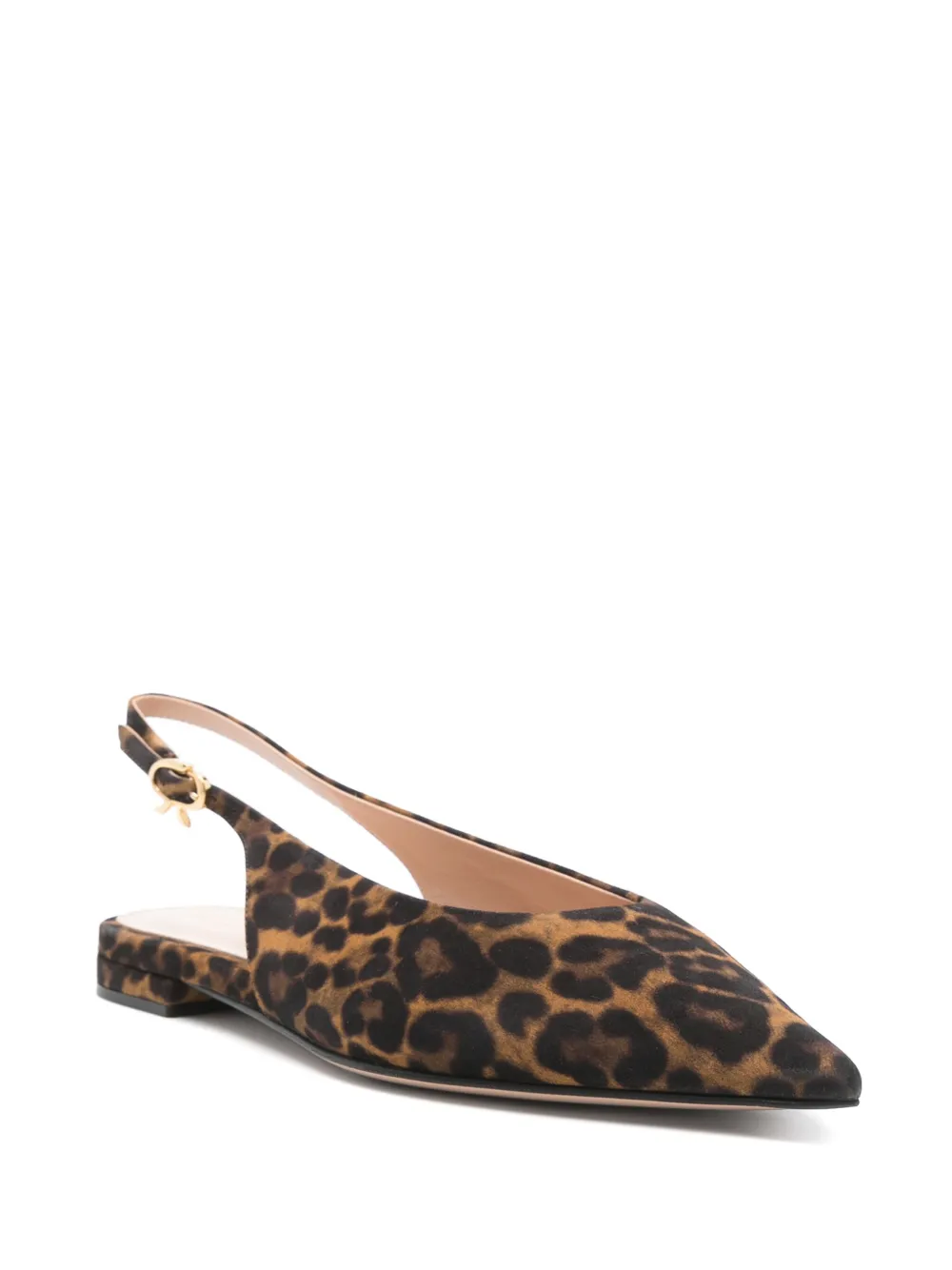 Gianvito Rossi Robbie ballet flats - Bruin