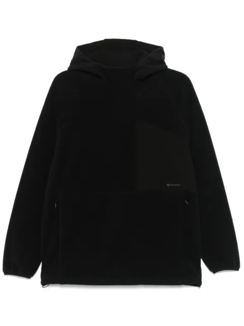 Snow Peak hoodie afelpada con doble cara
