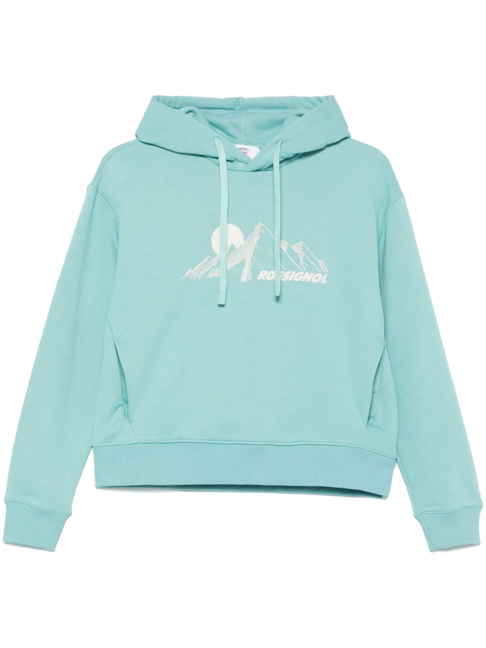 Rossignol Hoodie met logoprint Blauw