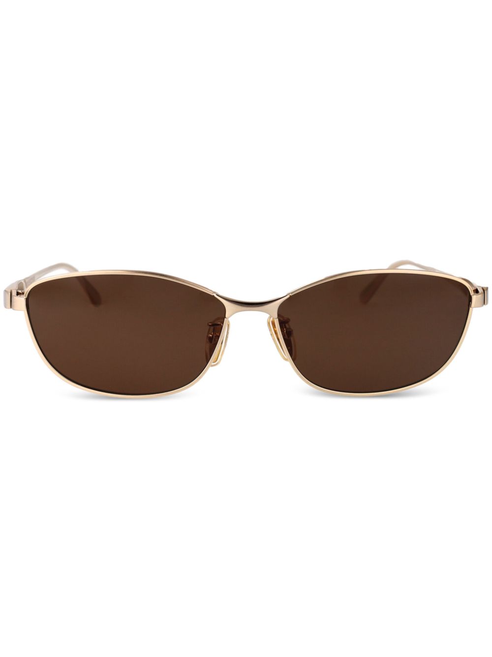 Balenciaga Eyewear Zonnebril met cat-eye montuur Goud