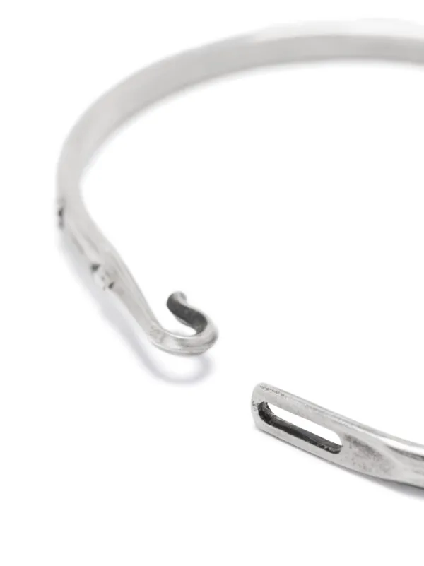 WERKSTATT:MÜNCHEN Bangle Hook Unite Bracelet | Silver | FARFETCH AZ