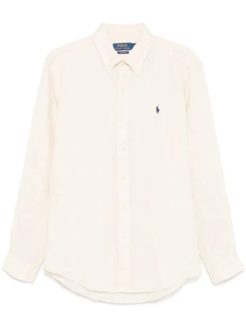 Chemise à logo Polo Pony brodé - Polo Ralph Lauren - Modalova