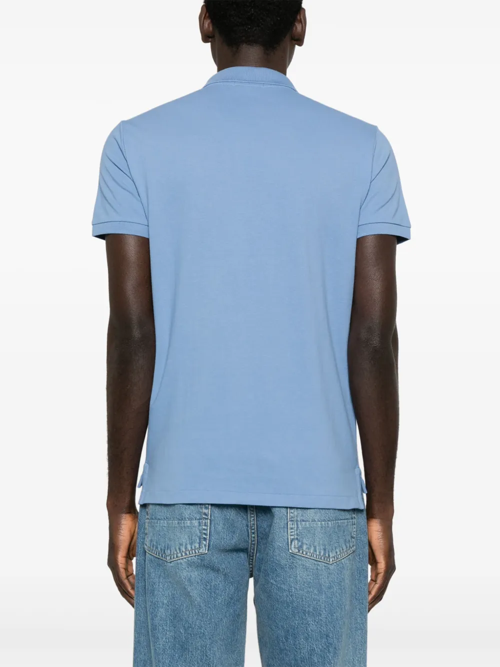 Polo Ralph Lauren Polo Pony-embroidered Polo Shirt In Blue