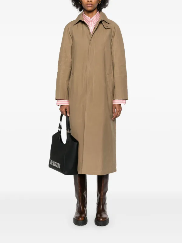 A.P.C. Gaia Coat | Neutrals | FARFETCH