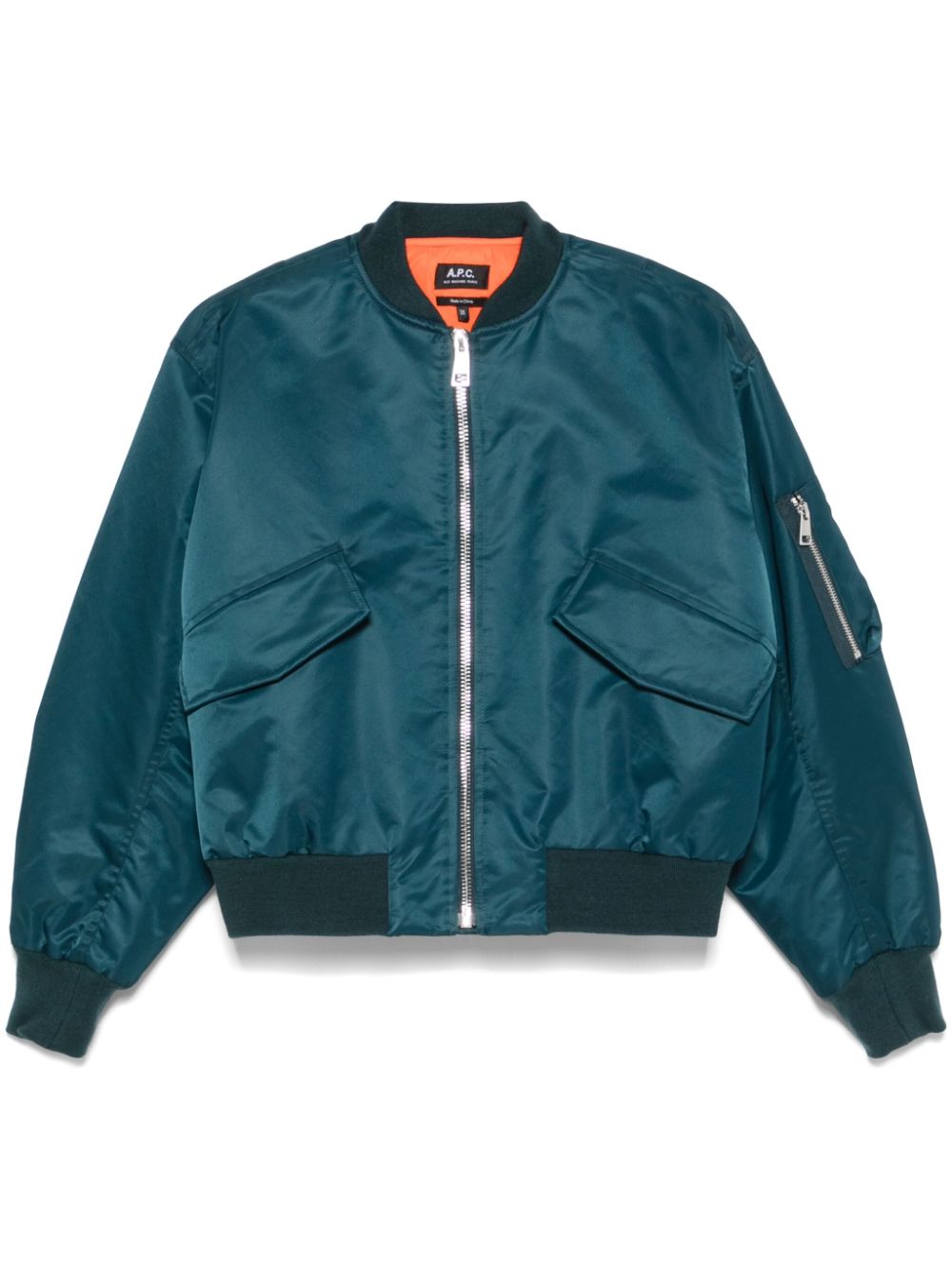 A.P.C. Lella bomber jacket - Blue