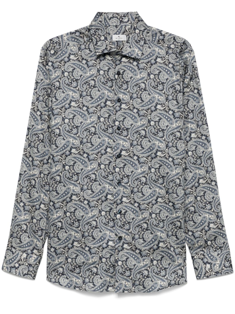 ETRO Overhemd met paisley-print Blauw