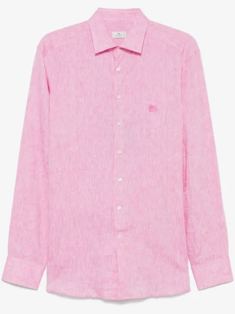 ETRO linen shirt with Pegaso