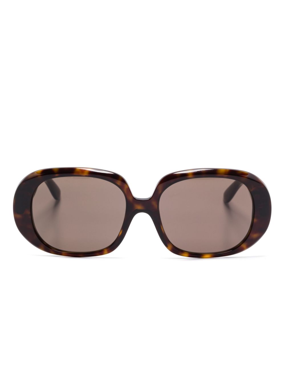 tortoiseshell-effect sunglasses