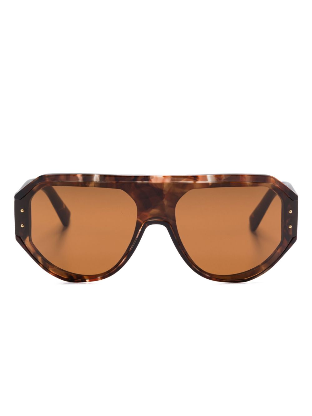 oversize-frame sunglasses