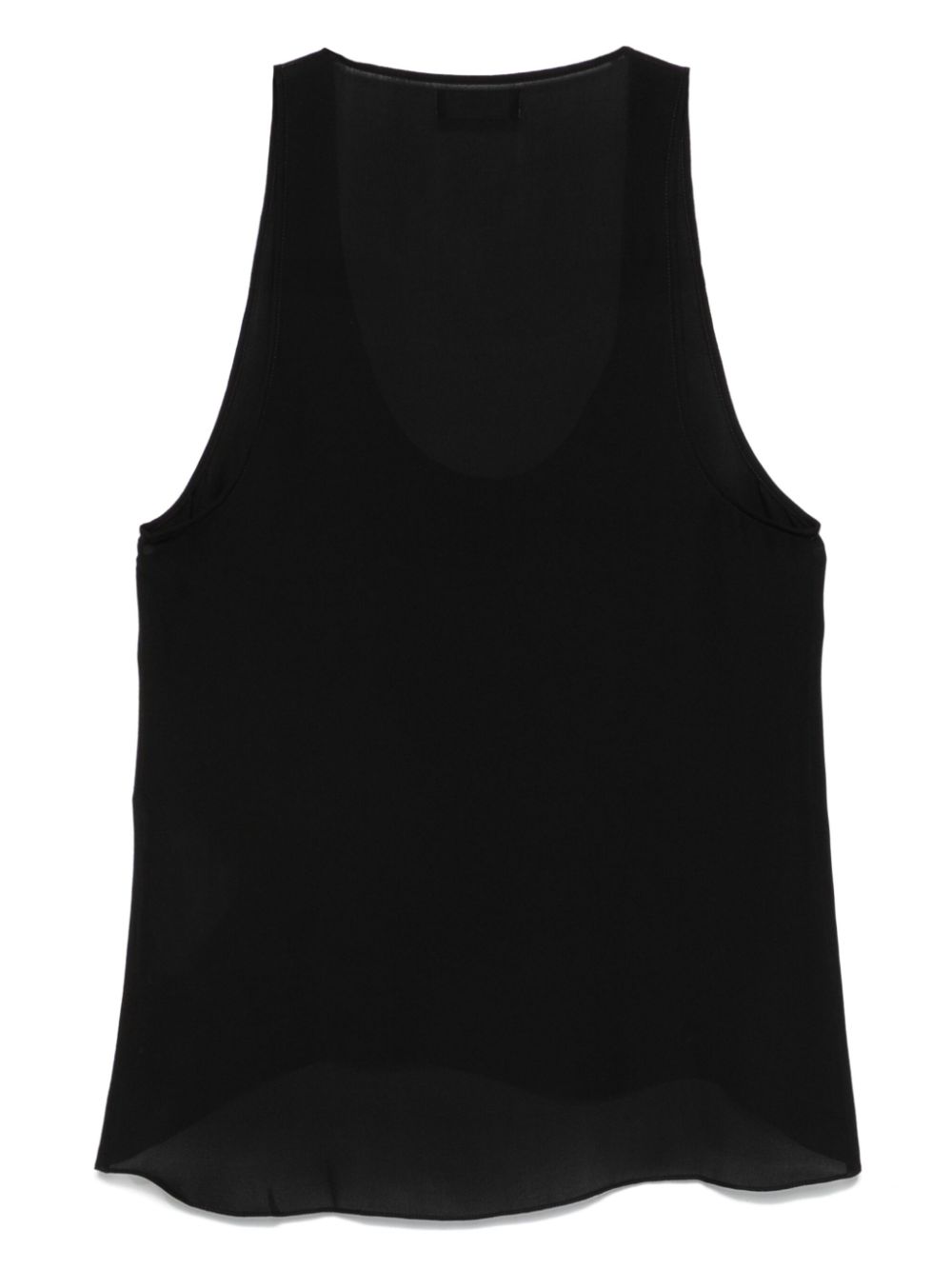 WARDROBE.NYC silk tank top - Zwart