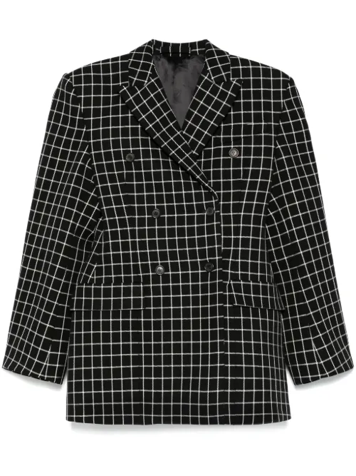 Blazer à carreaux - WARDROBE.NYC - Modalova