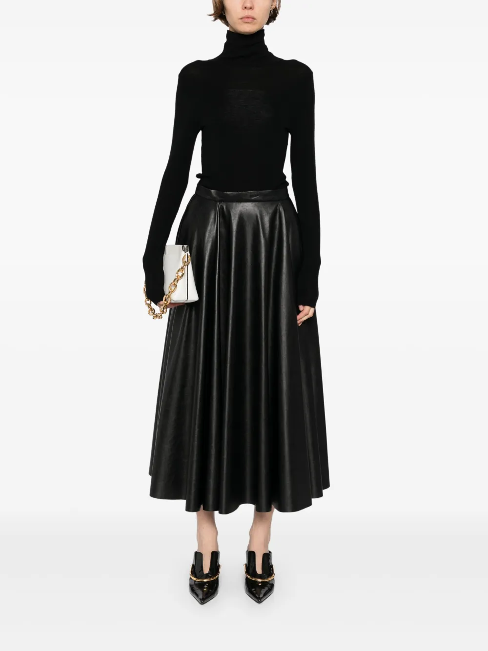 AEXAE sheer turtleneck top | Blouses | Image 2