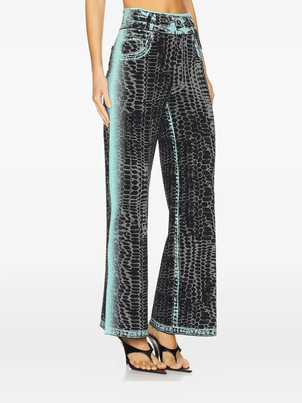  Ph5 Patterned Trousers - Black 