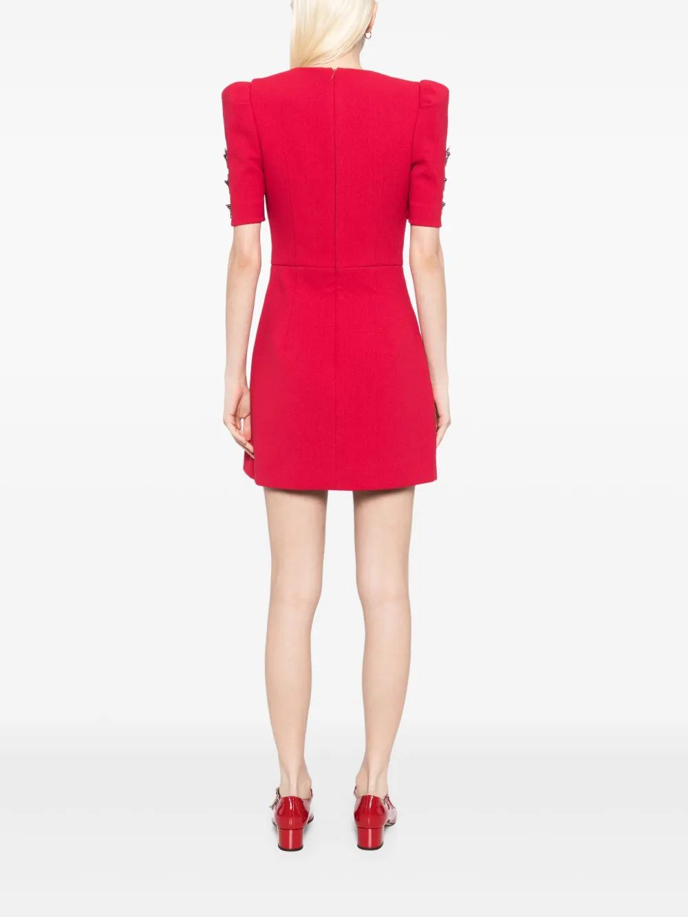 Rebecca Vallance Akari mini-jurk Rood