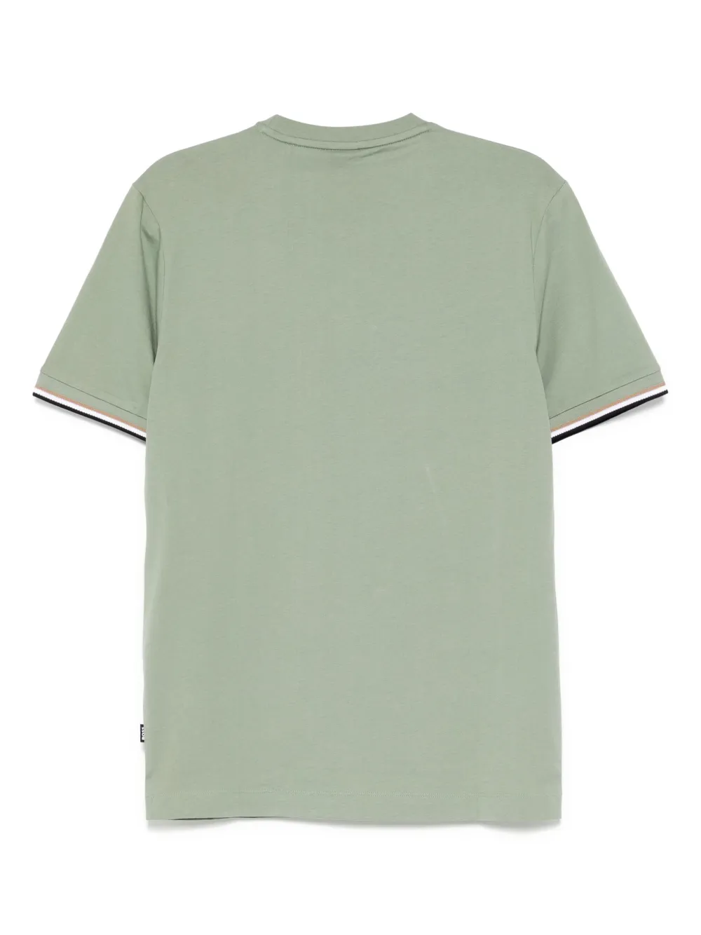 BOSS T-shirt met ronde hals - Groen