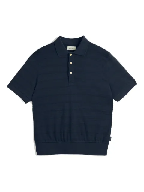 Oliver Spencer textured polo shirt