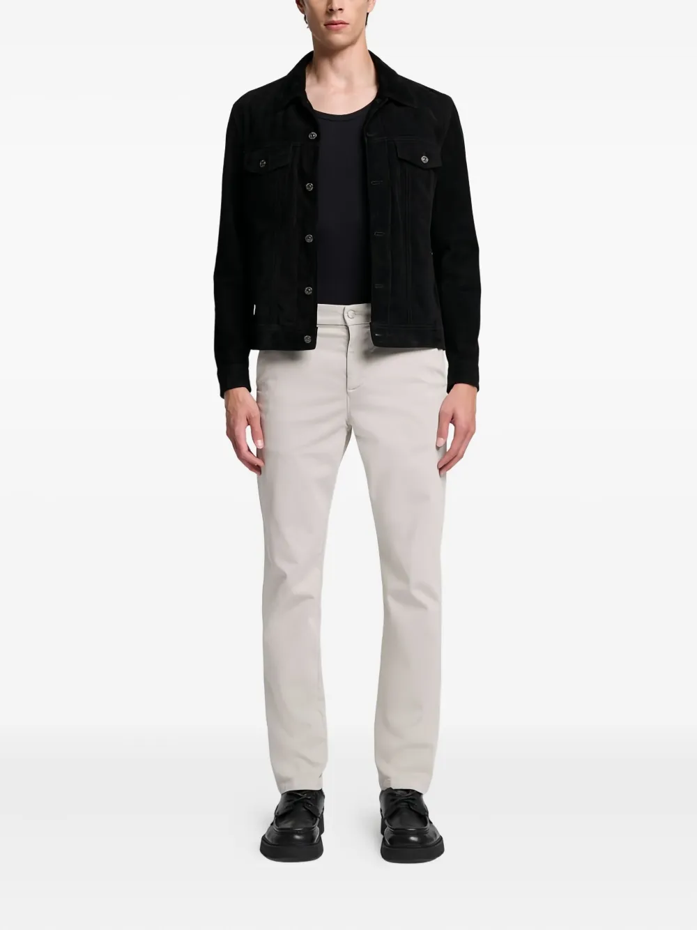  7 For All Mankind Slimmy Chino Trousers - Neutrals 