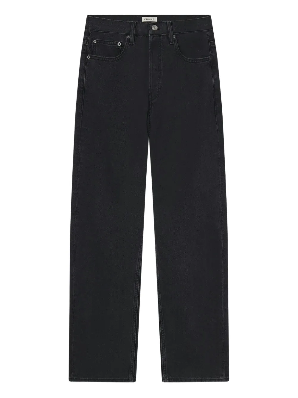 FRAME straight jeans Zwart