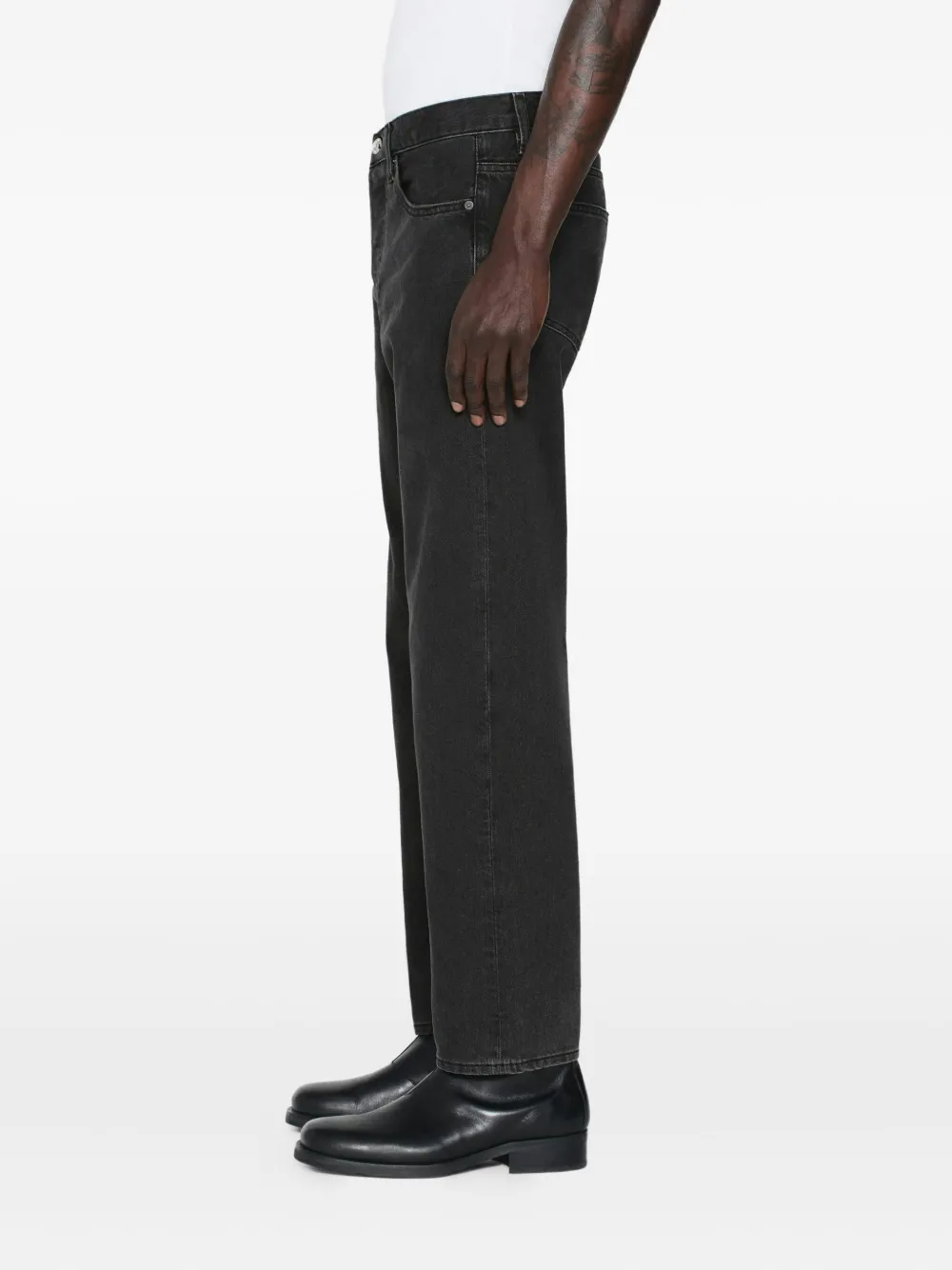 FRAME straight jeans Zwart