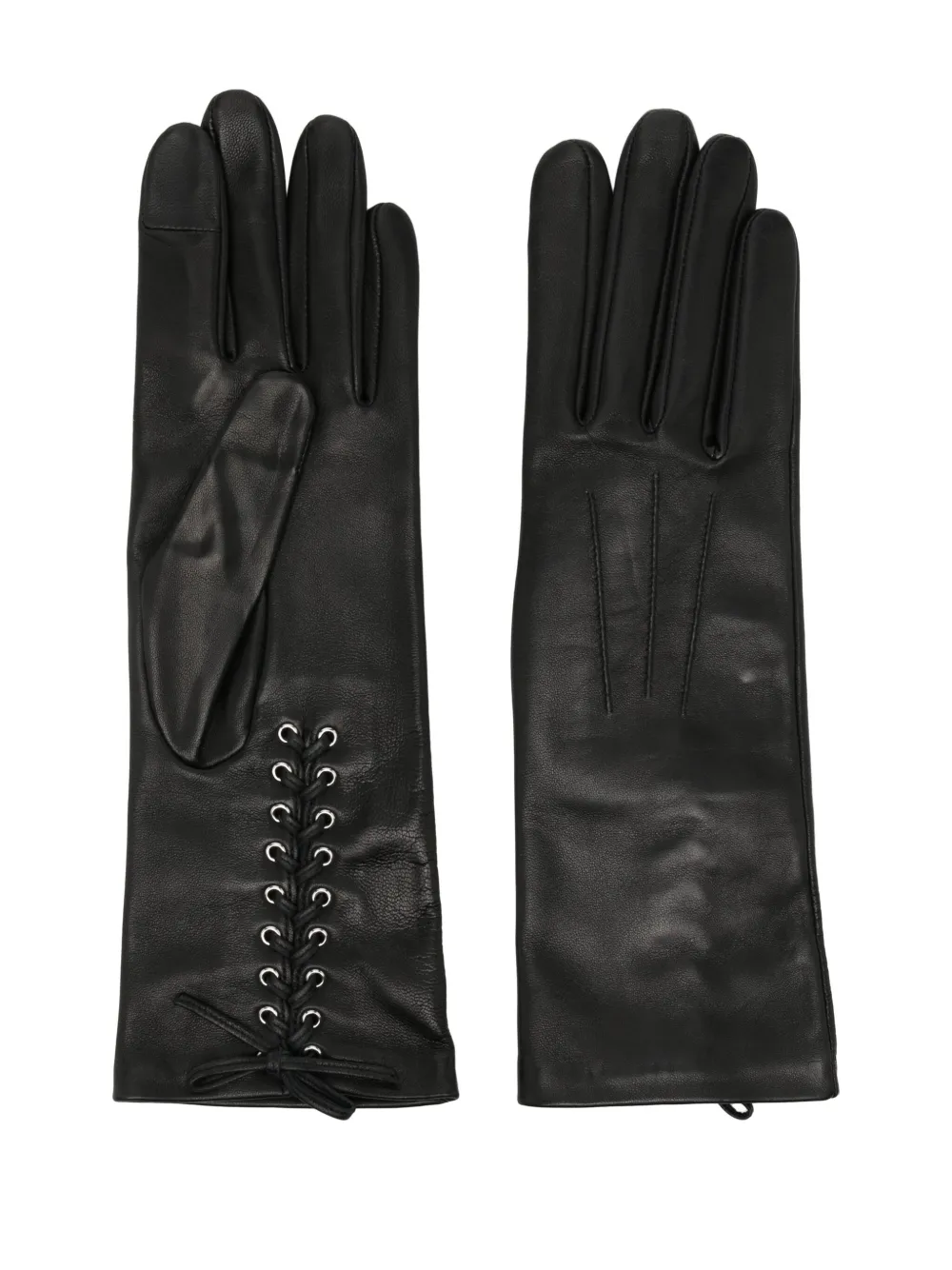 Agnelle Klara gloves - Nero