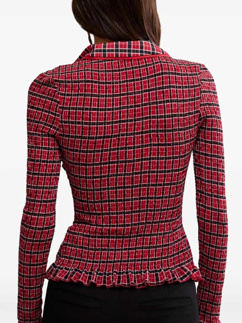 Free People Caught A Feeling Cardigan In Red Combo In Red