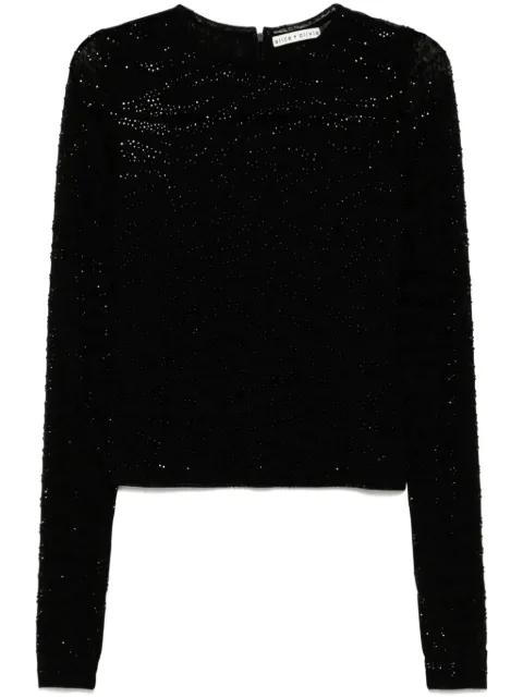 alice + olivia Delaina top