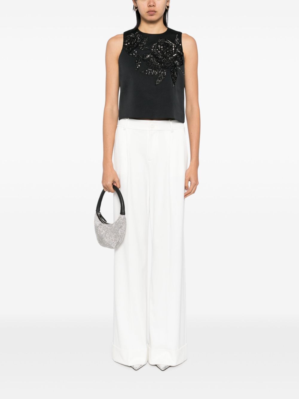 alice + olivia Amal top - Zwart