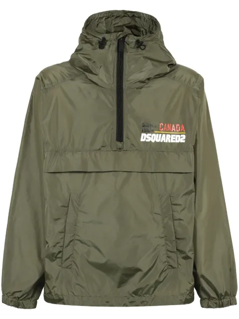 DSQUARED2 logo-print hoodie
