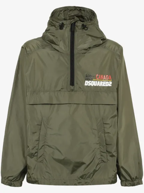 DSQUARED2 logo-print hoodie