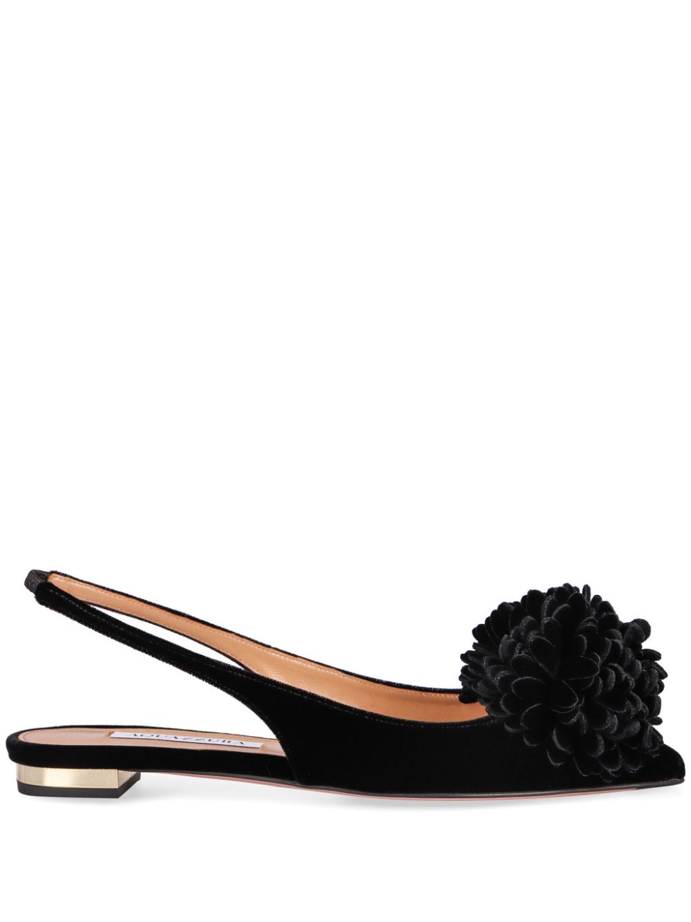 Aquazzura Platte pumps Zwart