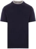 Eleventy layered T-shirt - Blue