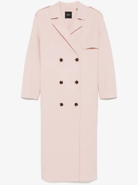 Theory double-breasted coat