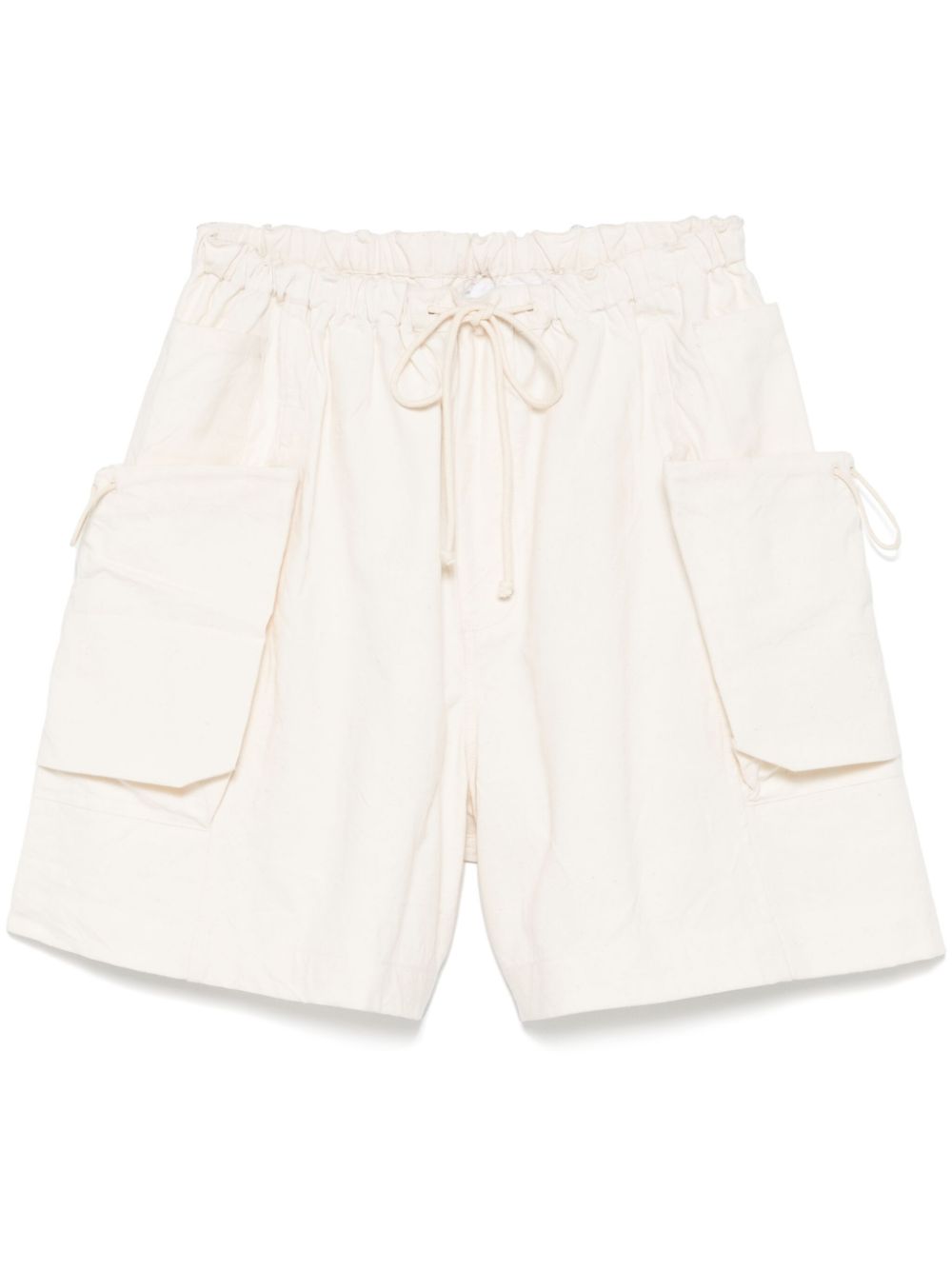 STORY mfg. cotton cargo shorts - Neutrals