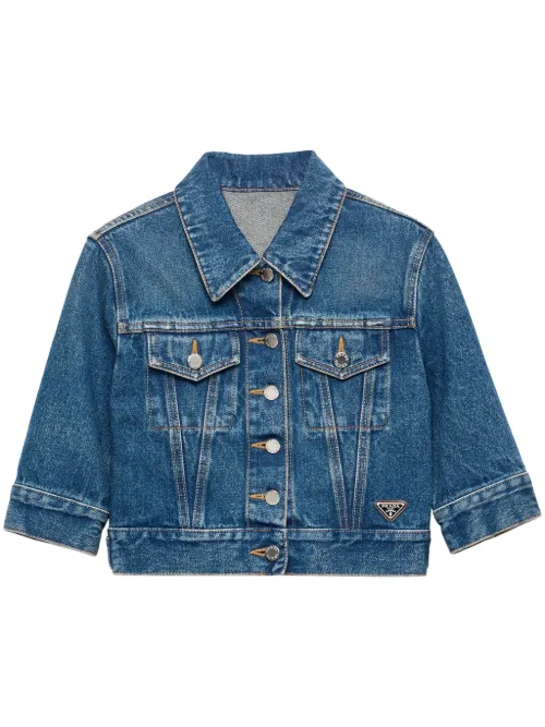 Prada veste en jean - Bleu - Prada - Modalova