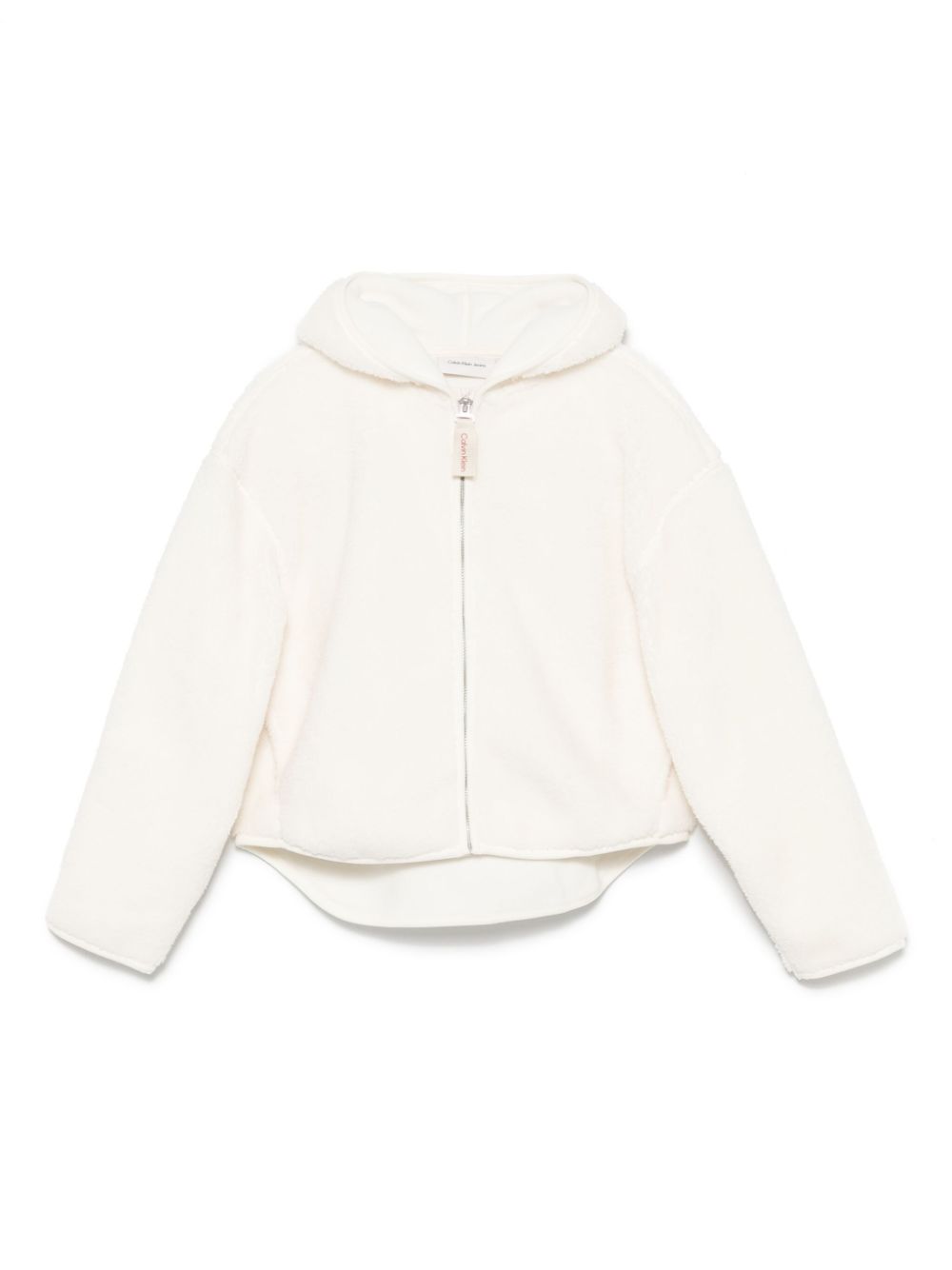 Calvin Klein Kids Fleece jack Wit