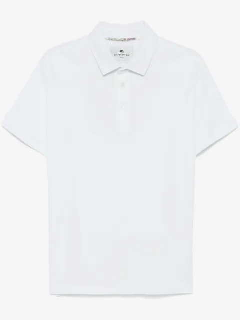 ETRO Pegaso-embroidered polo shirt