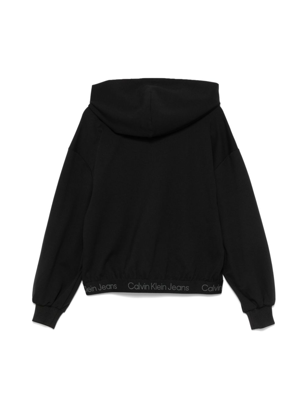 Calvin Klein Kids Punto Tape hoodie - Zwart