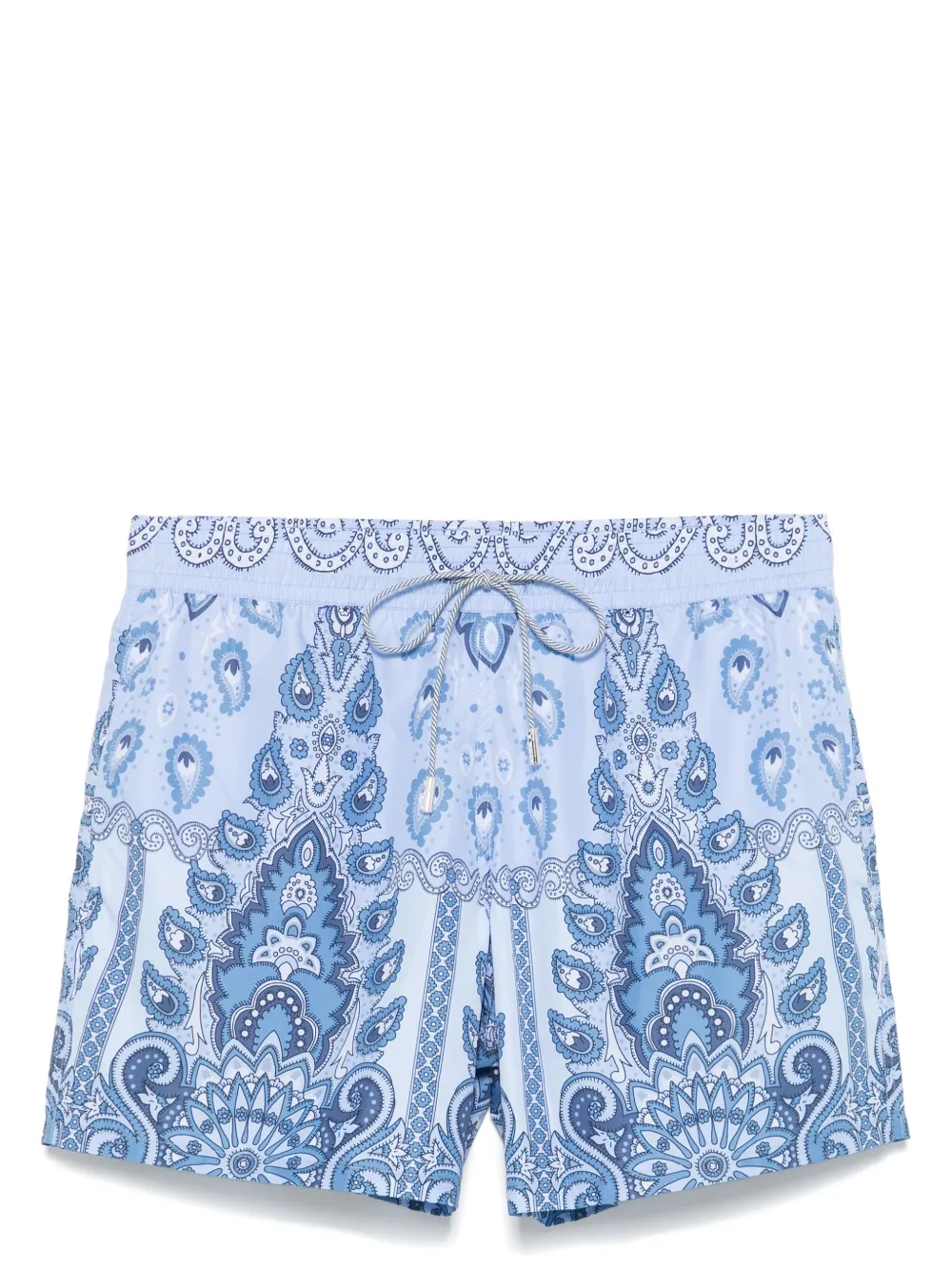 ETRO メダリオンプリント トランクス水着 - ブルー ETRO メダリオンプリント トランクス水着 - ブルー