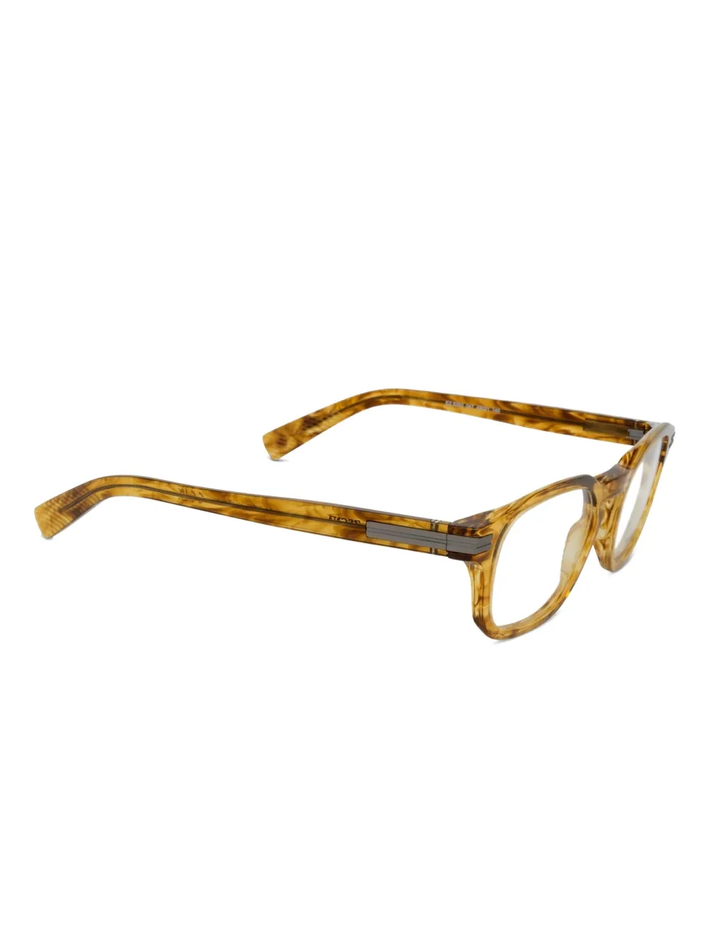 Zegna lunettes de vue à monture rectangulaire | Image 2