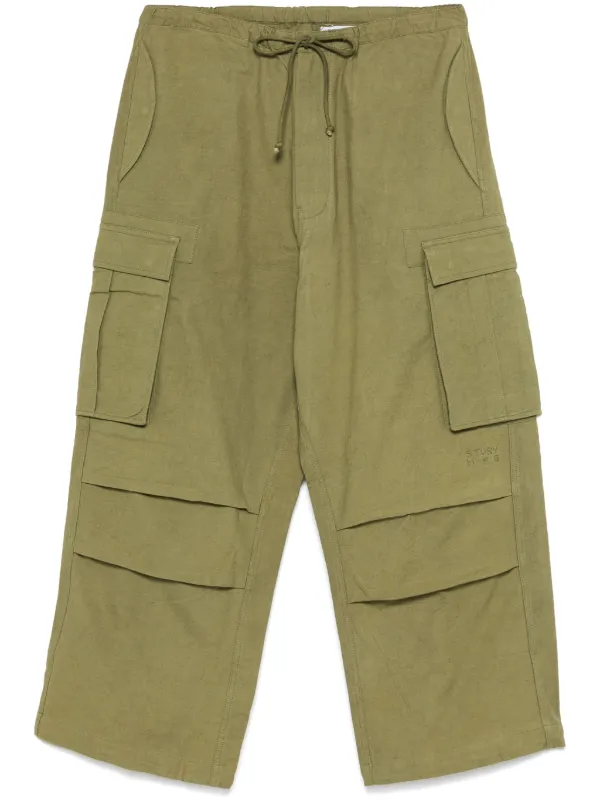 Story mfg. Men's Mechanic Pant in Olive Scarecrow Story Mfg.