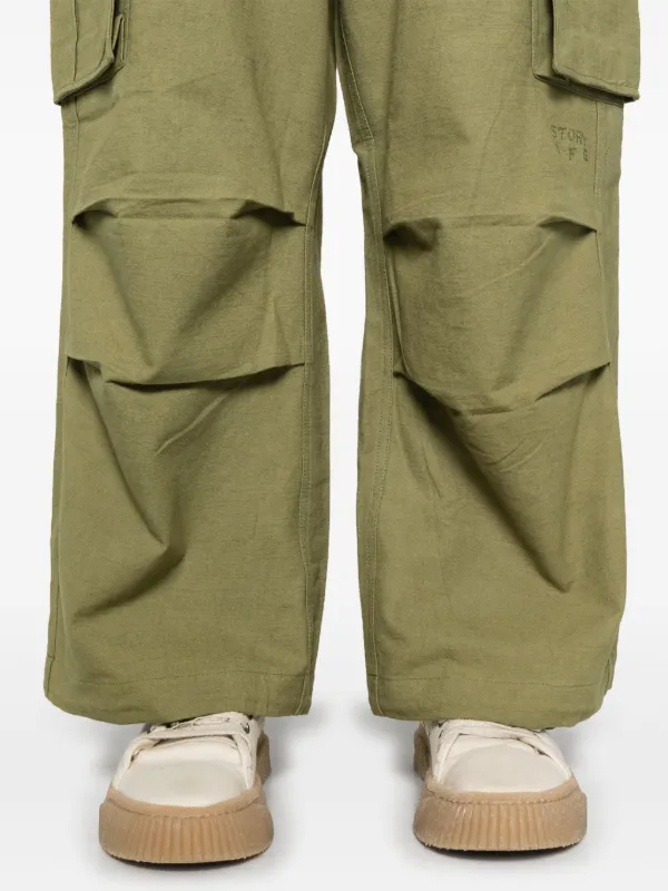 STORY mfg. Peace Trousers | Green | FARFETCH JO