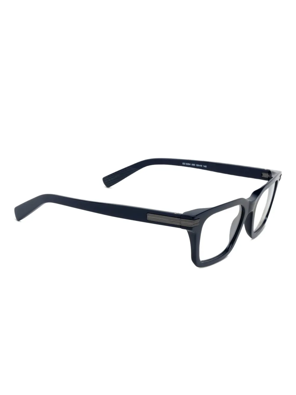  Zegna Gafas Con Montura Rectangular - Azul 