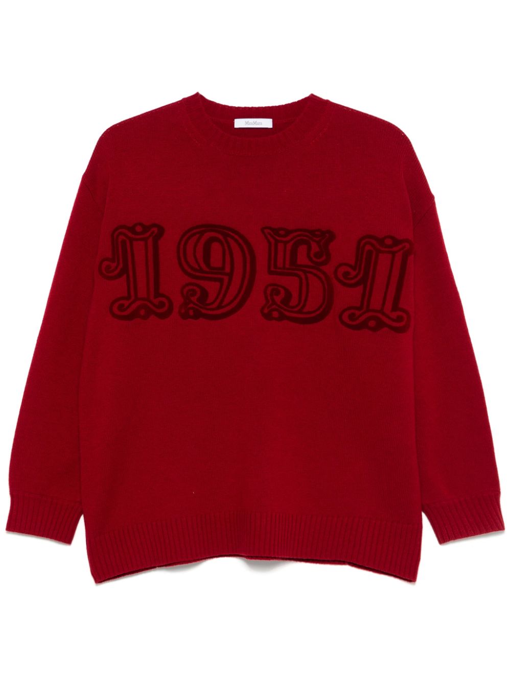 Max Mara Fido sweater - Red