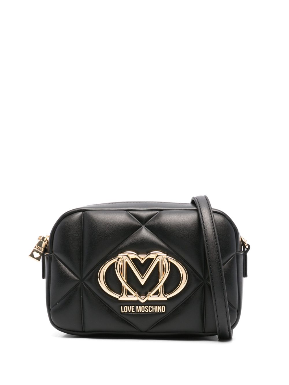 logo-plaque cross body bag