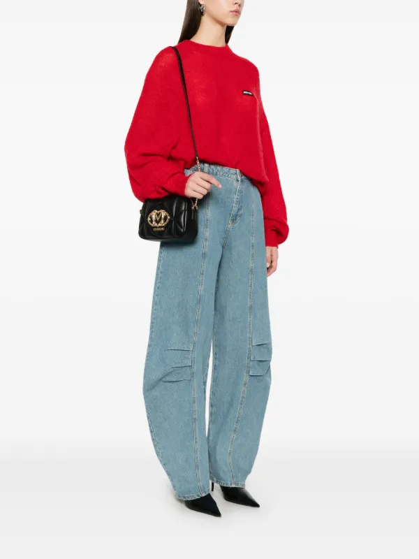 Love Moschino logo-plaque Cross Body Bag | Black | FARFETCH Love Moschino logo-plaque Cross Body Bag | Black | FARFETCH