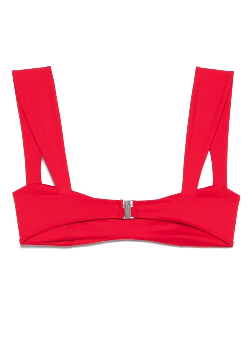 Magda Butrym bustier bikini top - Rood