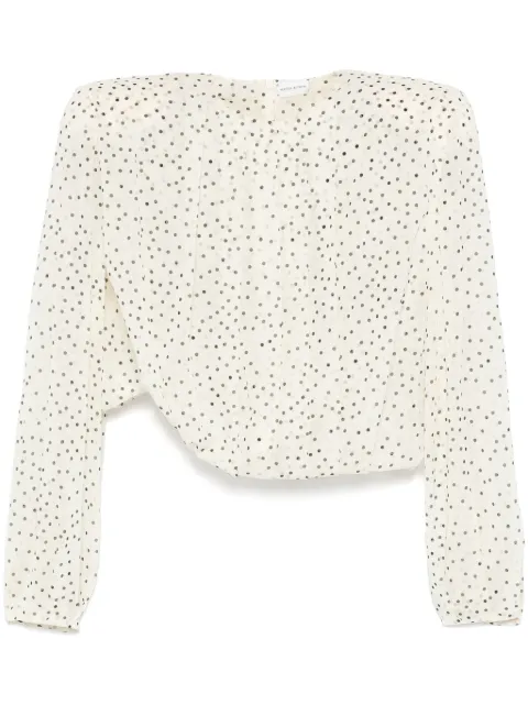 Magda Butrym polka dot-print blouse