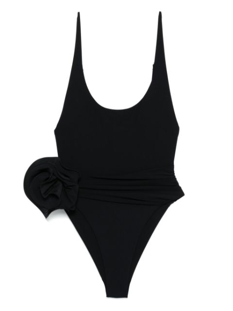 Magda Butrym floral-appliqué swimsuit