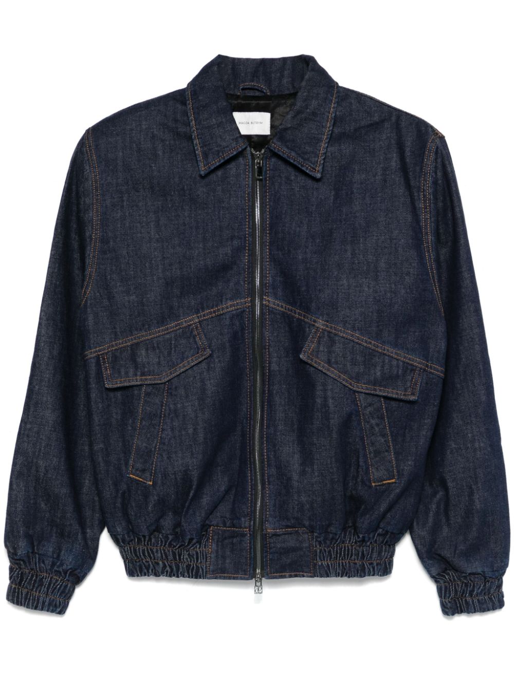 denim bomber jacket