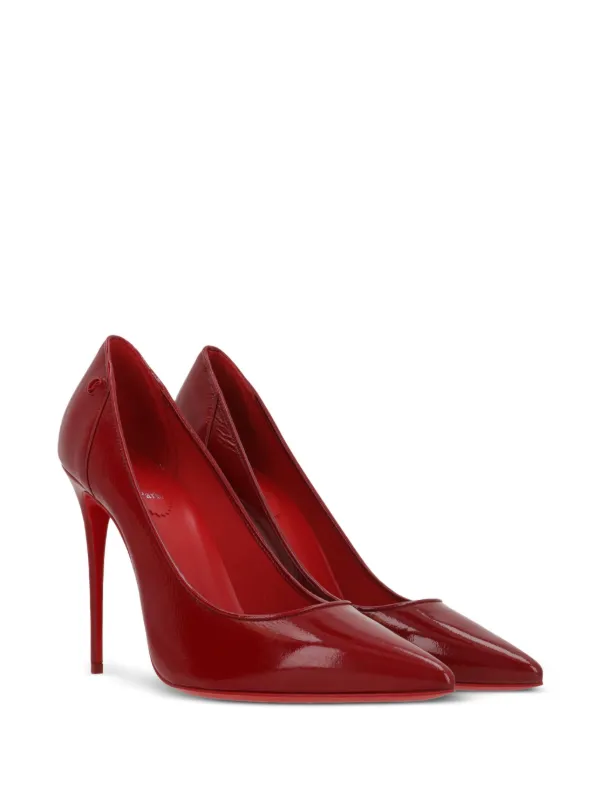 Christian Louboutin 100mm Sporty Kate Pumps Red FARFETCH UK